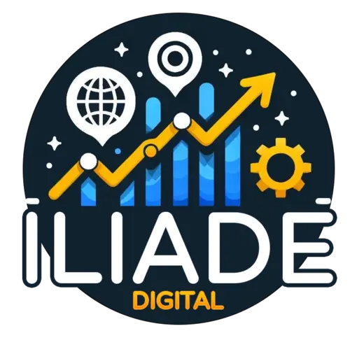 Visuel graphique du logo de Iliade digital en 600px X 600px
