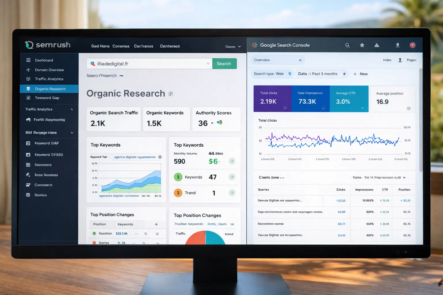 Bureau d’agence digitale à Carqueiranne spécialisé en SEO local et développement web sur mesure dans le Var