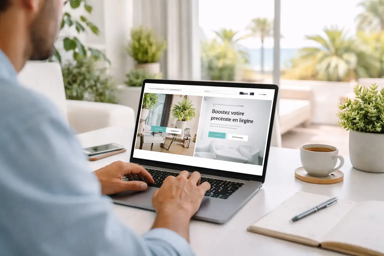 Création de site vitrine pour entreprise locale à Hyères (83400)